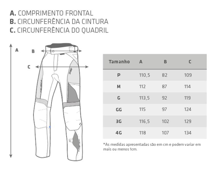 Imagem de Calça Impermeável Ventilada X11 Versa Air Moto Chuva Viagem