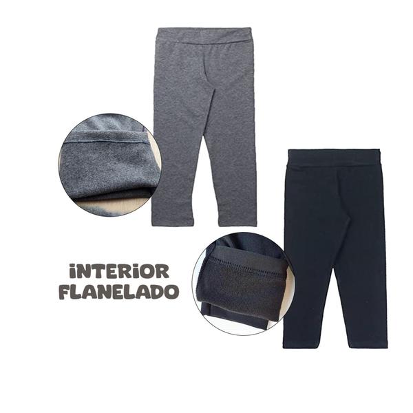 Imagem de Calça Infantil Premium Peluciada Flanelada Para O Inverno Segunda Pele