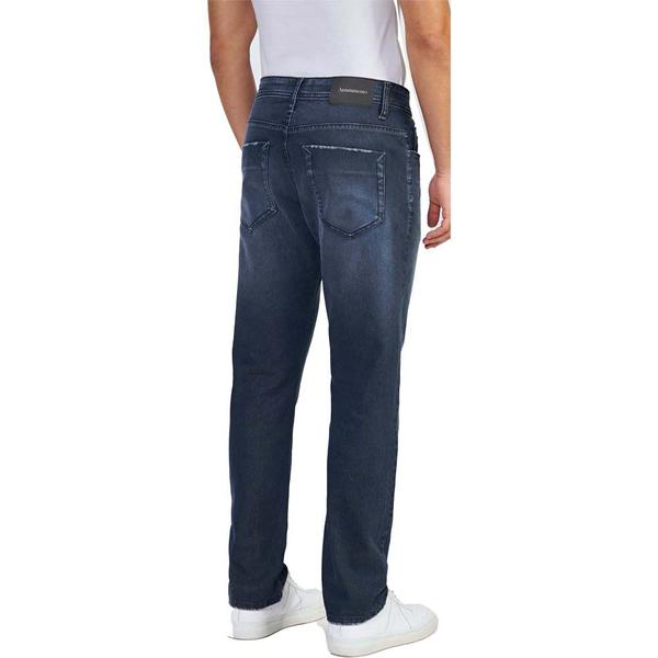 Calça Jeans Acostamento Skinny VE24 Azul Masculino Calças Jeans