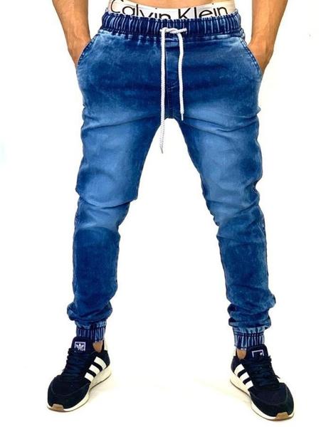Rasgadinha CalÃ§a Jeans Toda Rasgada CALÇA Jeans Rasgada JOGGER