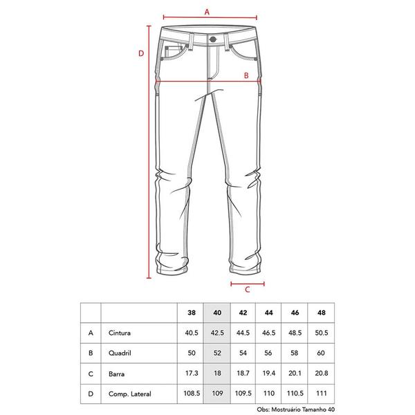 Imagem de Calça Jeans Skinny Fit MCD