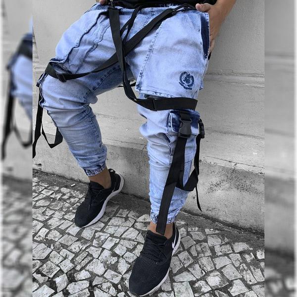 Denim Cargo Forever 21 CalÃ§a Jogger Mostarda CalÃ§a Jogger Suede