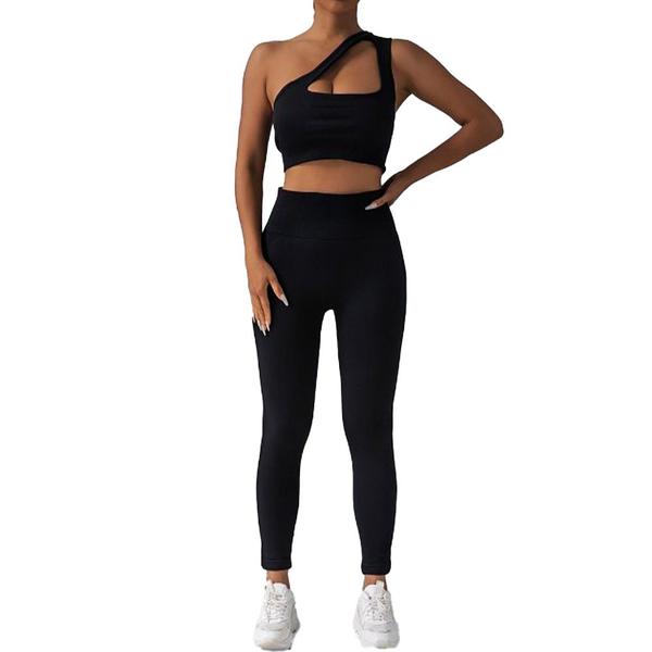 Imagem de Calça Leg Legging E Top Conjunto Feminino Academia Fitness Caminhada