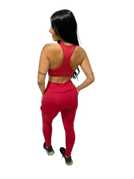 Imagem de calça leg tapa bumbum legging fitness feminina suplex