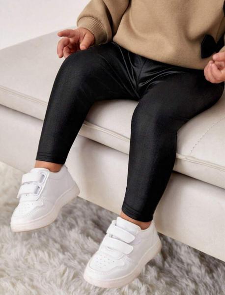 Calça leggiing cirre preta luxo - mini princess Imagem de Calça leggiing cirre preta luxo