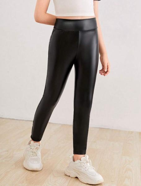 Calça leggiing cirre preta luxo - mini princess Imagem de Calça leggiing cirre preta luxo