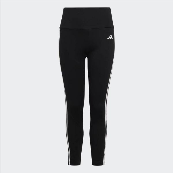 Imagem de Calça Legging Adidas 3 Stripes Juvenil Preta