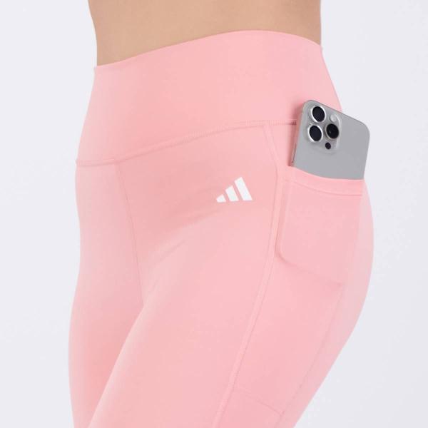 Imagem de Calça Legging Adidas Optime Essentials Feminina Rosa