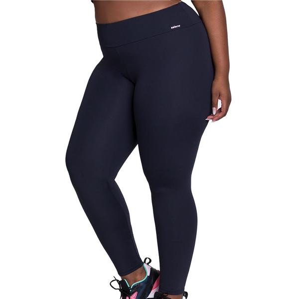 Imagem de Calça Legging Básica Selene Plus Size Feminina Cintura Alta