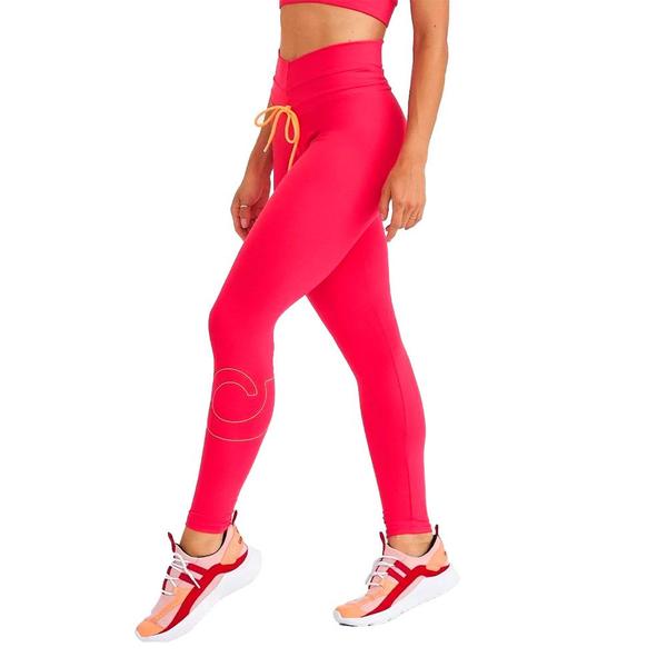 Imagem de Calca Legging Caju Brasil Com Cadarco Pink