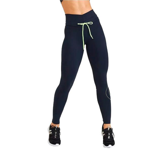 Imagem de Calca Legging Caju Brasil Com Cadarco Preto