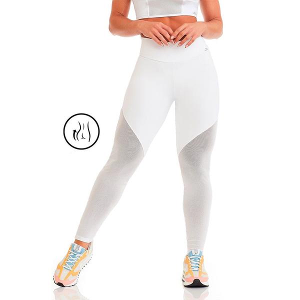 Imagem de Calça Legging Caju Brasil Nz Breathe Branco