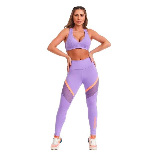 Imagem de Calça Legging Caju Brasil Nz Moment Roxo