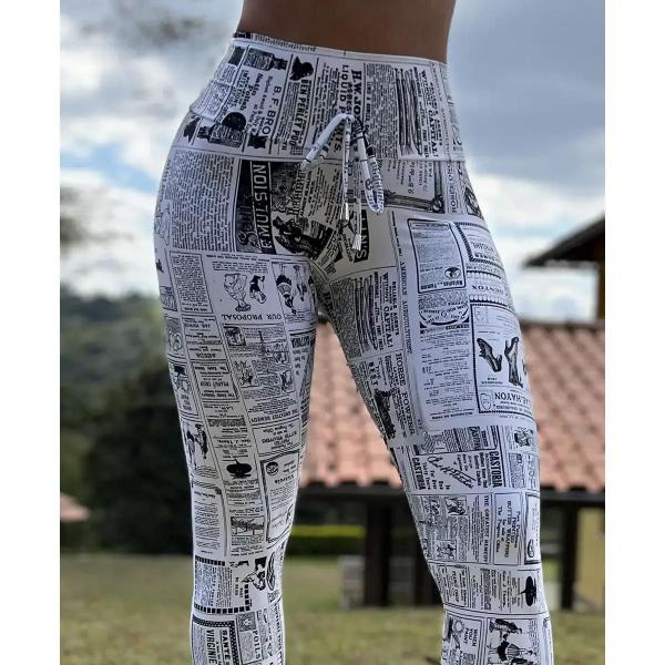 Imagem de Calça Legging com Cintura Alta Good News