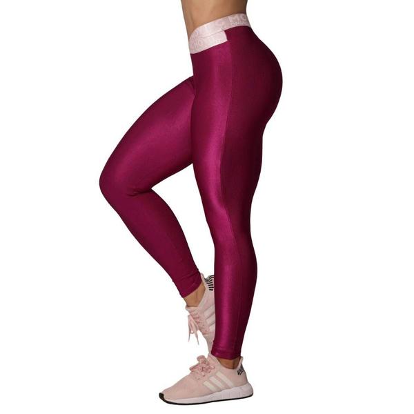 Imagem de Calca Legging Comum Hit Glossy Fucsia Moving