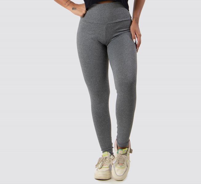 Imagem de Calça Legging Cós Alto Lisa Fitness Academia Feminina