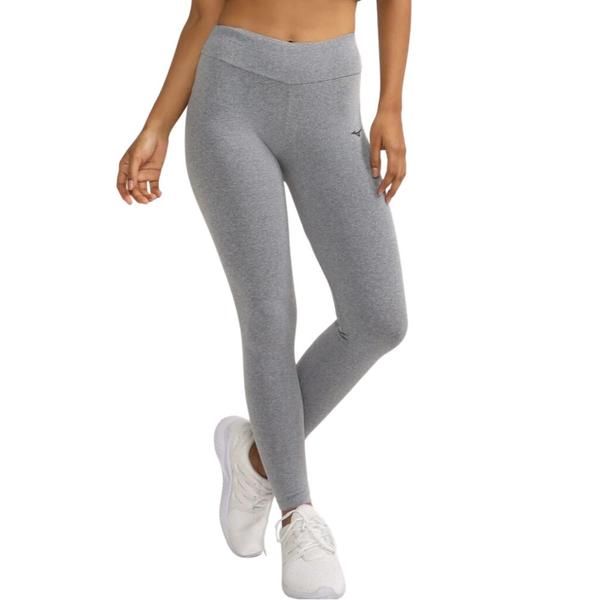 Imagem de Calça Legging de Treino Feminina Mizuno Essence Cinza Mescla 4137153