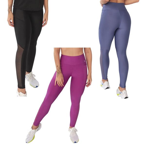 Imagem de Calça Legging DelRio Feminina Academia Fitness Poliamida 660422