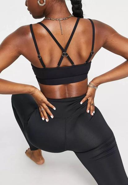 Calça Legging Diluxo Feminina Cintura Alta Preta Imagem de Calça Legging Diluxo Feminina Cintura Alta Preta