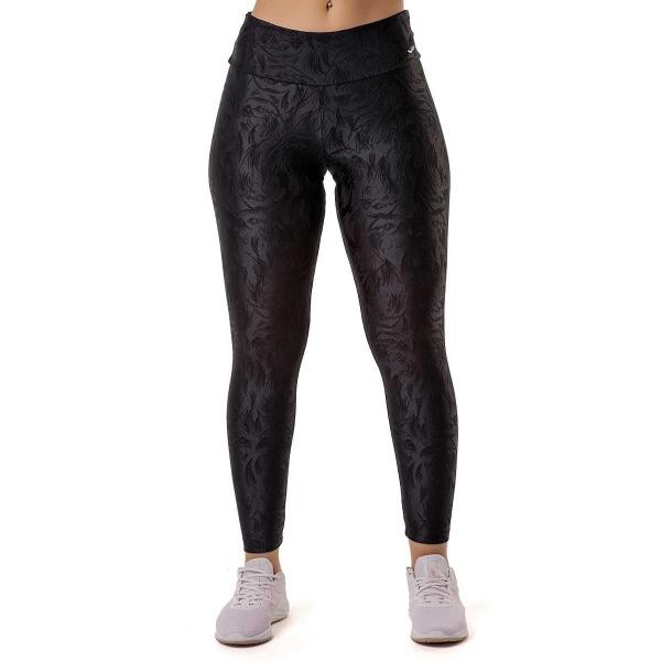 Imagem de Calça Legging Elite Texturizada Feminina - Preto