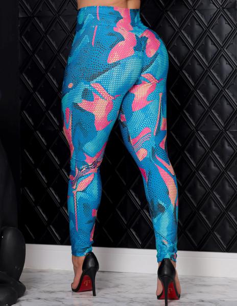 Imagem de Calça Legging Empina Bumbum Academia Fitness Esportiva Estampada - Fitmoda