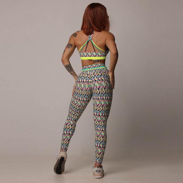 Imagem de Calca Legging Empina Bumbum Code Colors Exclusiva Moving