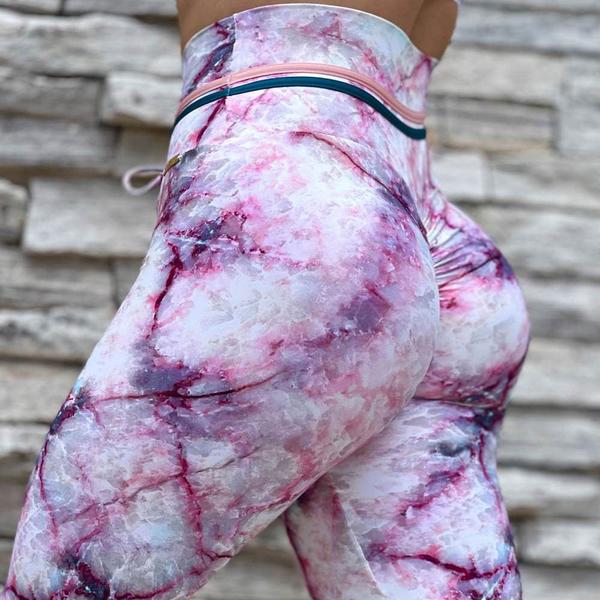 Imagem de Calca Legging Empina Bumbum Marble Crystal Exclusiva Moving