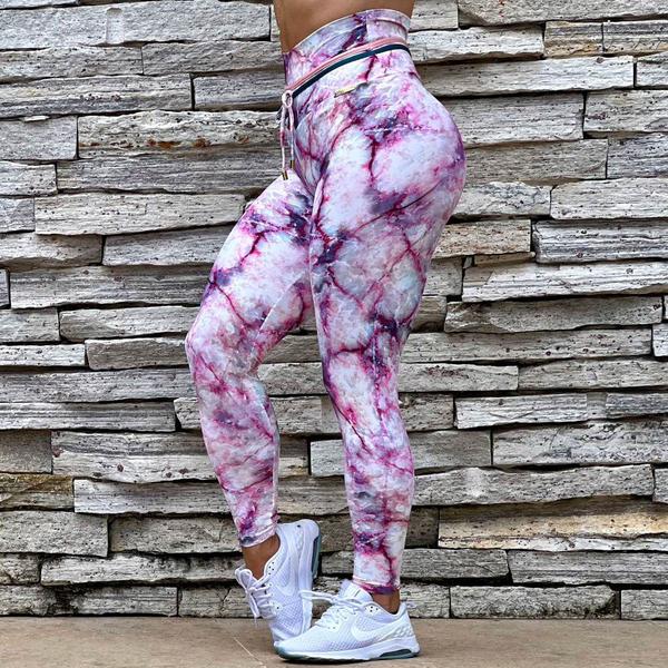 Imagem de Calca Legging Empina Bumbum Marble Crystal Exclusiva Moving