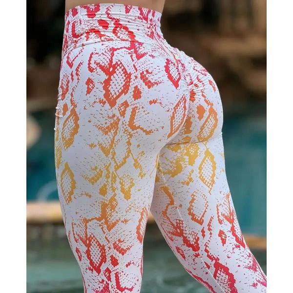 Imagem de Calça Legging Empina Bumbum Rainbow Snake