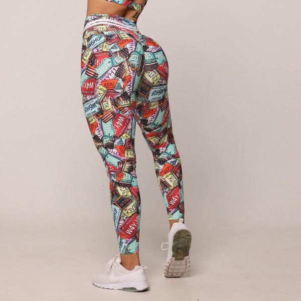 Imagem de Calca Legging Empina Bumbum Route 66 Exclusiva Moving