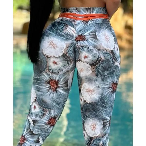 Imagem de Calça Legging Empina Bumbum Serene Blossom