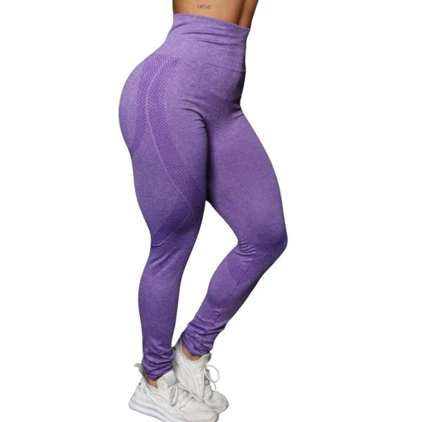 Imagem de Calça Legging Empina Levanta Bumbum Fitness Cintura Alta