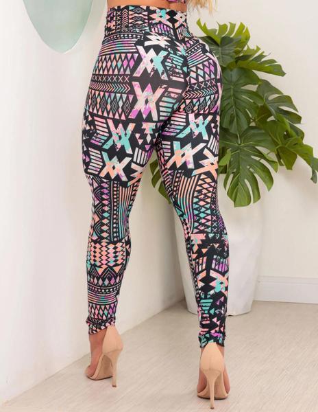 Imagem de Calça Legging Estampada Feminina Empina Bumbum para Academia - Fitmoda