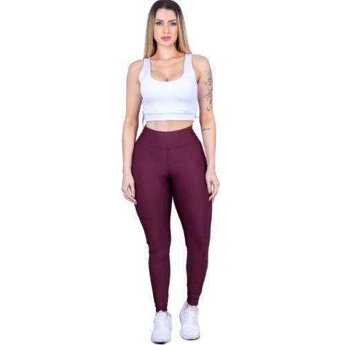 Imagem de Calça Legging Feminina Montaria Flanelada Forrada Com Detalhe Em Cirrê 