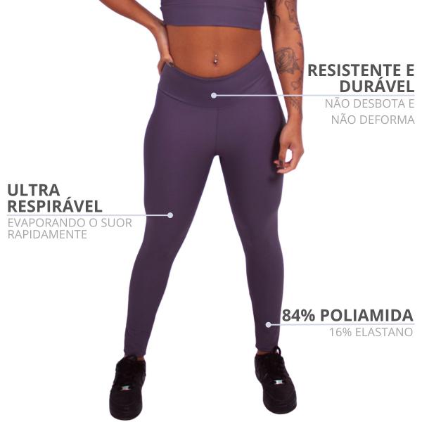 Imagem de Calça Legging Feminina Poliamida Original Sem Transparência