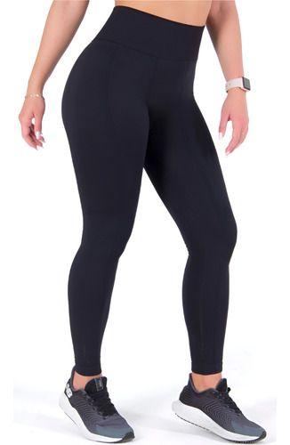 Imagem de Calça Legging Feminina Preta Grossa Dia A Dia K2B 009366