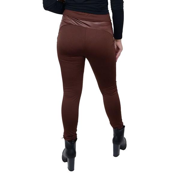 Imagem de Calça Legging Feminina Upman Montaria Marrom Cravo - 25BRT