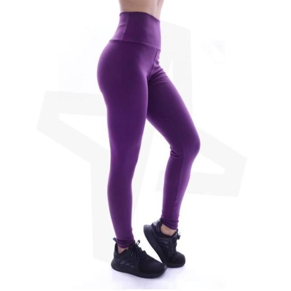 Imagem de Calça legging fitness beringela 3430