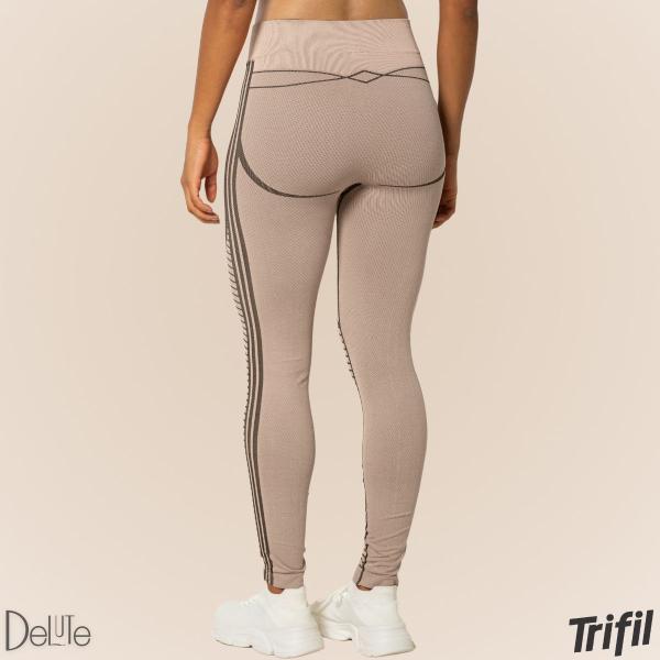 Imagem de Calça Legging Fitness Feminina Trifil Básica Sem Costura Cintura Alta Alta Performance Resistente