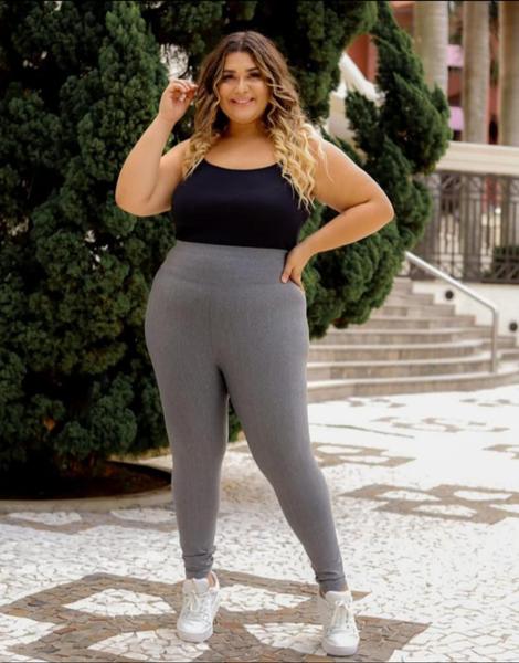 calça legging flanelada calÃ§a termica plus size