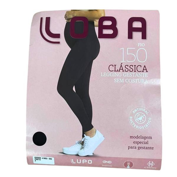 Imagem de Calça Legging Gestante Loba Lupo Sem Costura Antiviral