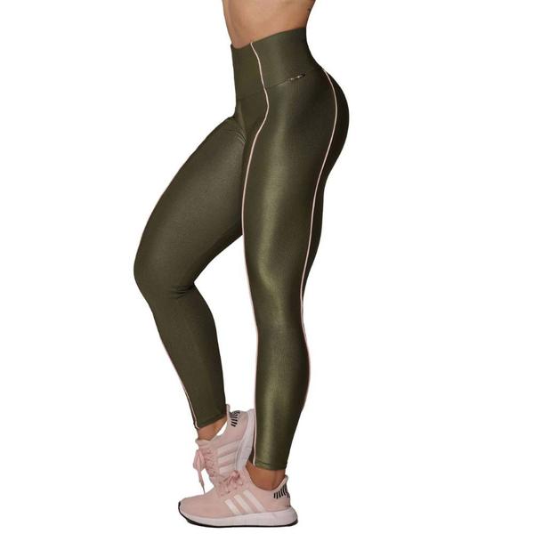 Imagem de Calca Legging Hope Glossy Verde Militar Moving