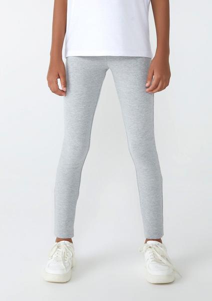 Imagem de Calça Legging Infantil Feminina - Cinza - Hering