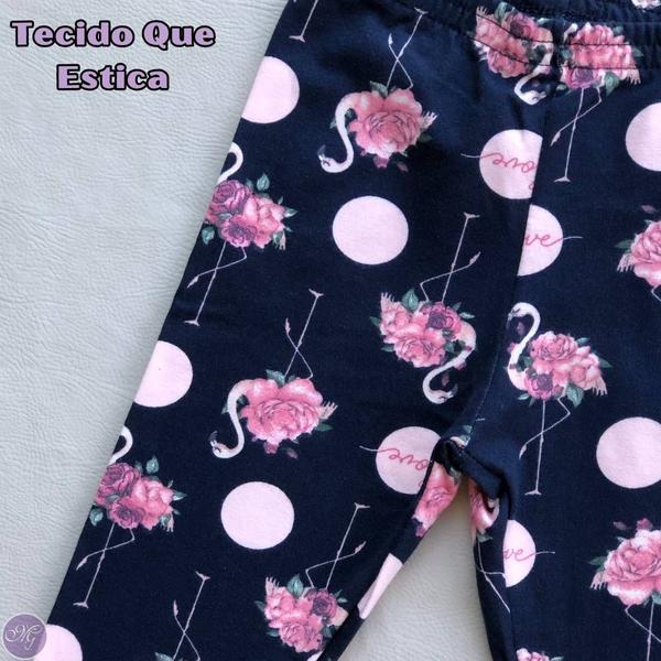 Imagem de Calça Legging Infantil Marinho 10126 - Kyly