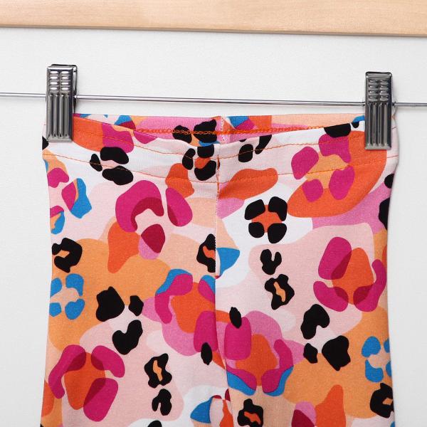 Imagem de Calça Legging Infantil Marisol Stretch Estampada Menina