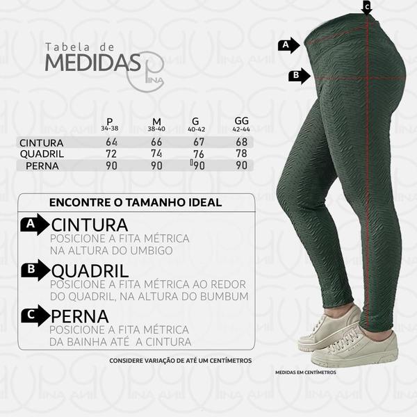 Imagem de Calça Legging Jacar Jacquard PINA