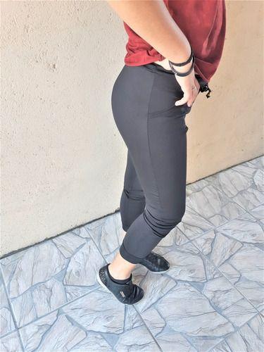 Imagem de Calça Legging Jogger Infantil Peluciada Suplex Liso Menina