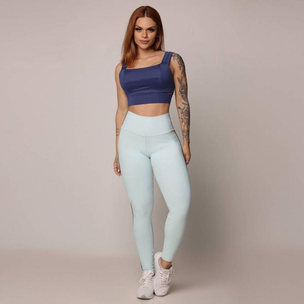 Imagem de Calca Legging Jump Comum Jacquard Dust Celeste Moving