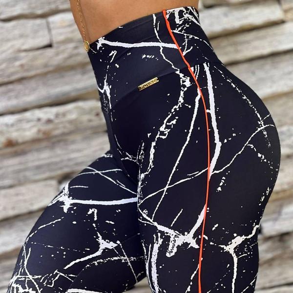 Imagem de Calca Legging Jump Comum White Vein Exclusiva Moving