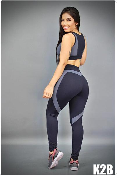 Imagem de Calça legging k2b isadore coração no bumbum academia fitness